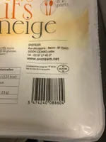 Blancs d'oeufs en neige