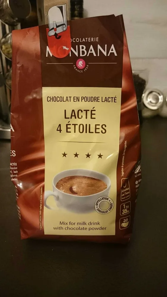 Chocolat en poudre lacté 4 étoiles