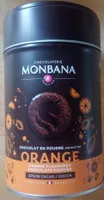 Chocolat En Poudre Orange 250 gr, 1 Boîte