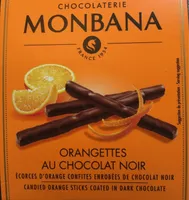 Orangettes au chocolat noir