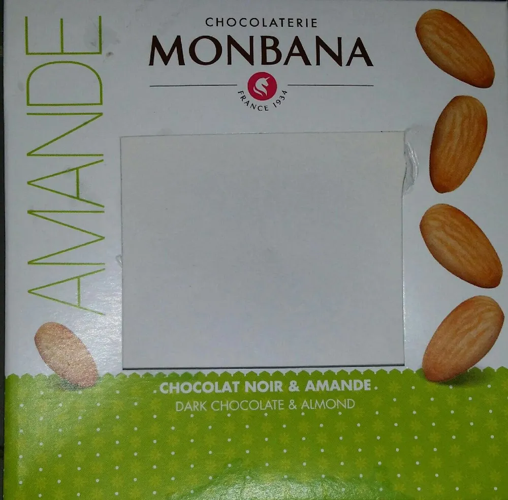 Chocolat noir et amande