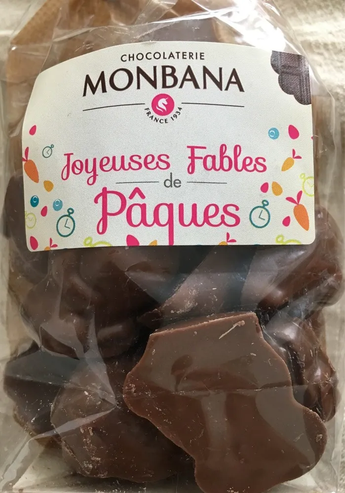 Bonbon de chocolat au lait fourré au praliné
