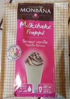 Milkshake frappé vanille