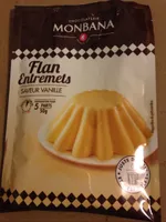 Flan entremets vanille