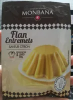 Flan entremets saveur citron