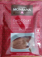 Chocolat en poudre goût épices