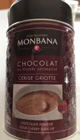 Chocolat en poudre cerise griotte