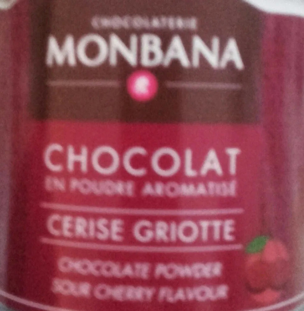 Chocolat en poudre cerise griotte