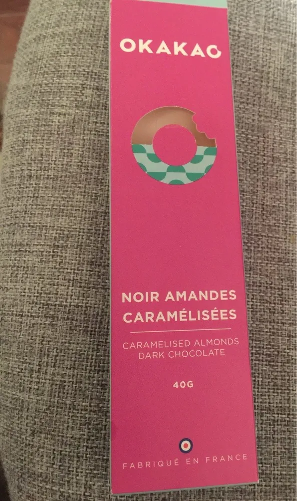 Noir amandes caramelisées