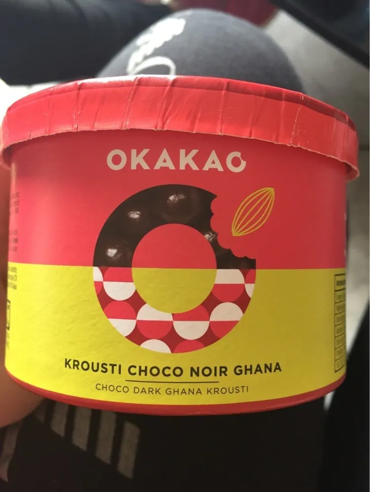 krousti choco noir ghana