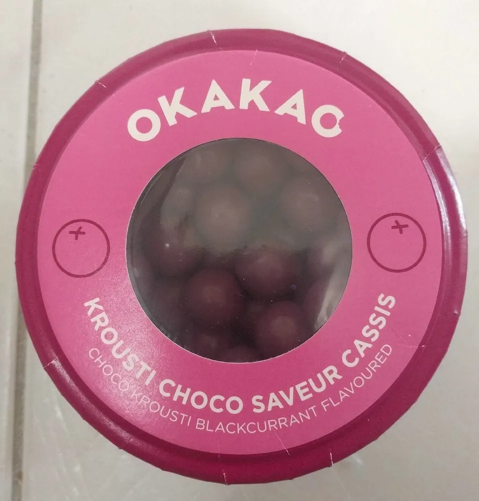 Krousti choco saveur cassis