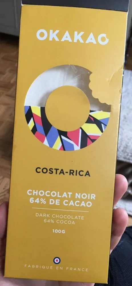 Chocolat noir costa rica