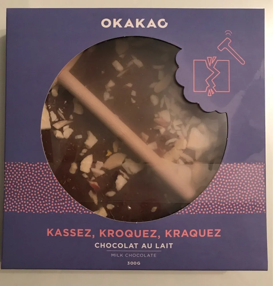 Chocolat au Lait aux Éclats de Caramel et à la Pomme