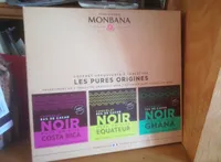 coffret 3 tablettes de chocolatd
