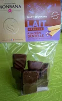 Palet gourmand lait praliné à la crêpe dentelle