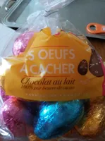 Les oeufs à cacher (chocolat au lait)