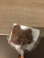 Sucette poule chocolat au lait decorer
