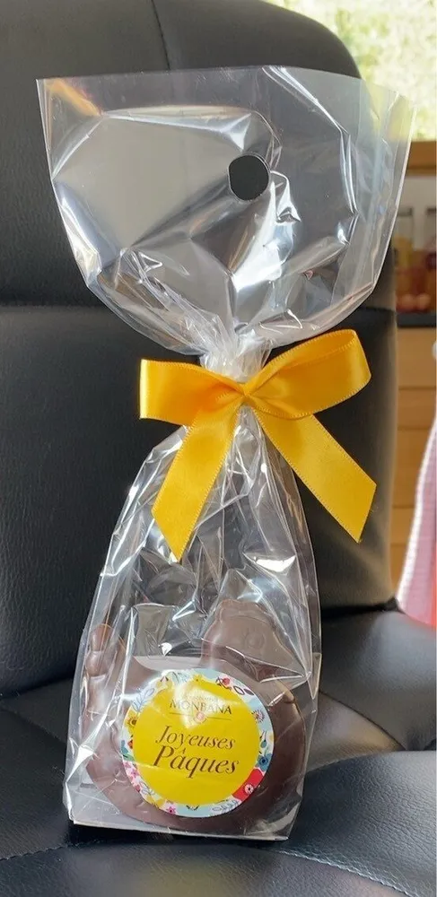 Poule chocolat noire