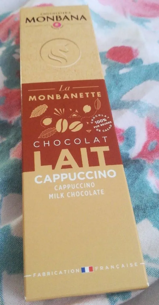 La Monbanette Chocolat Lait Cappuccino