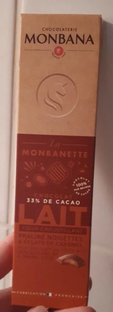 Monbannette Lait Coeur Croustillant