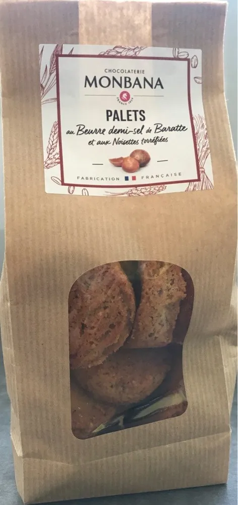 Palets au beurre demi-sel de baratte et aux Noisettes torrifiées