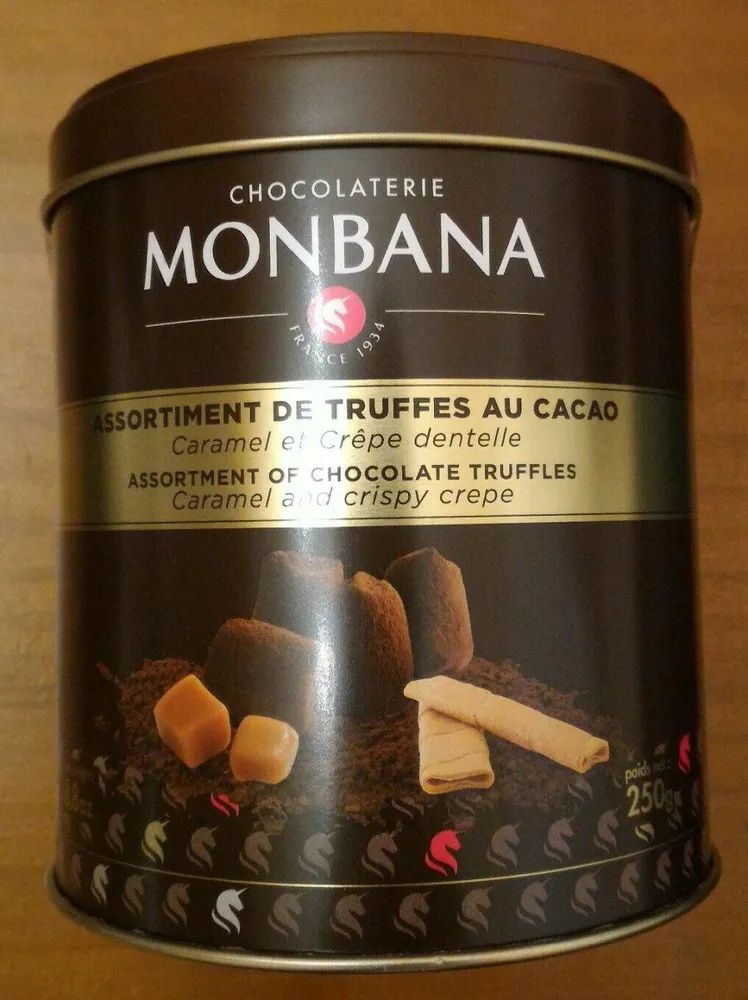 Assortiment de truffes au cacao