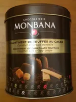 Assortiment de truffes au cacao