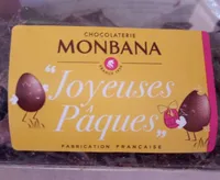 Poule chocolat noir
