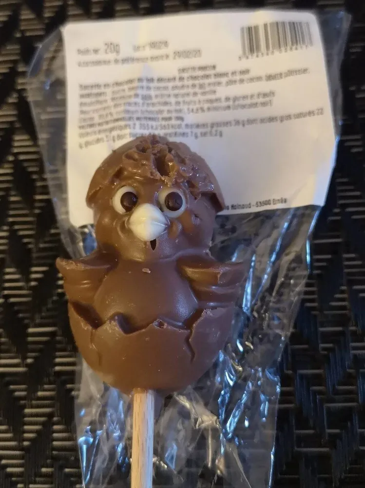 Sucette poussin