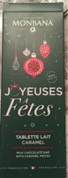 Chocolat monbana joyeuses fetes
