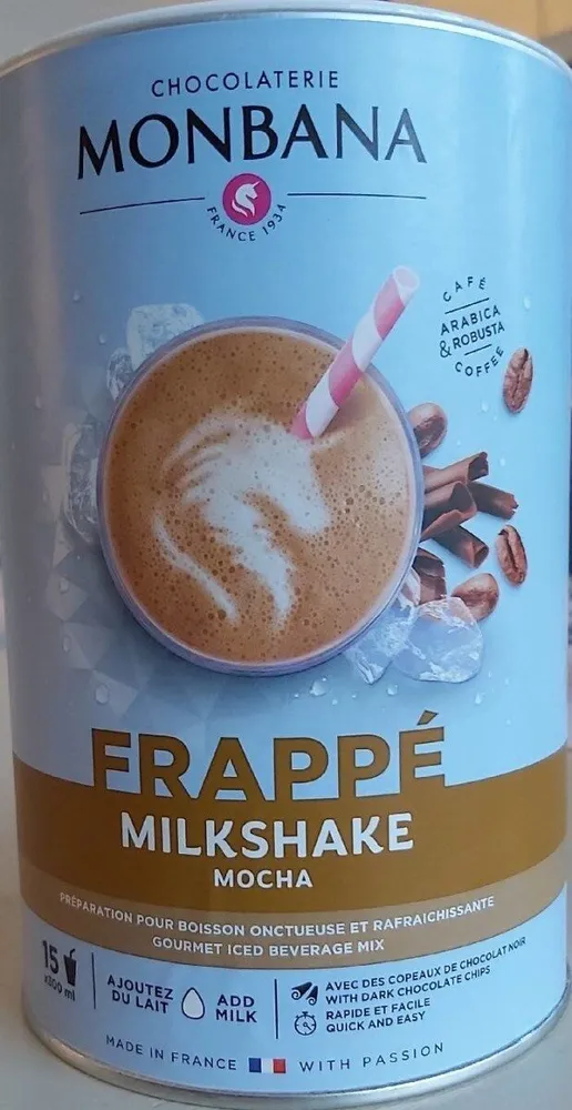 Frappé milkshake mocha