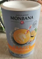 Frappé milkshake mango-passion fruit