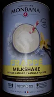 Monbana Frappé Milkshake Saveur Vanille