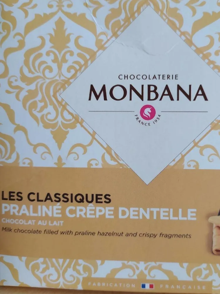 Les classiques praliné crêpe dentelle