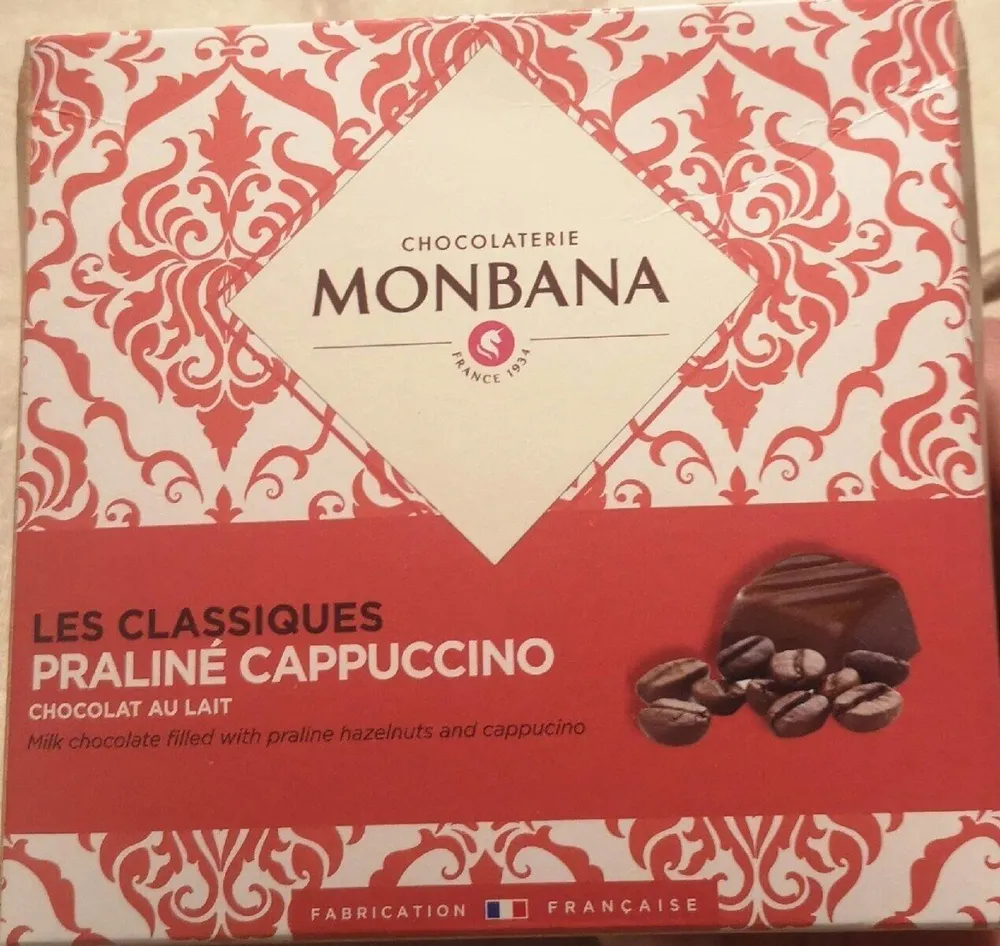 Les classiques praliné cappuccino