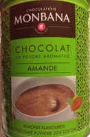 Chocolat en poudre aromatisé amande