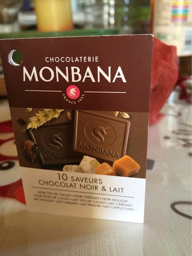 Chocolat noir et lait