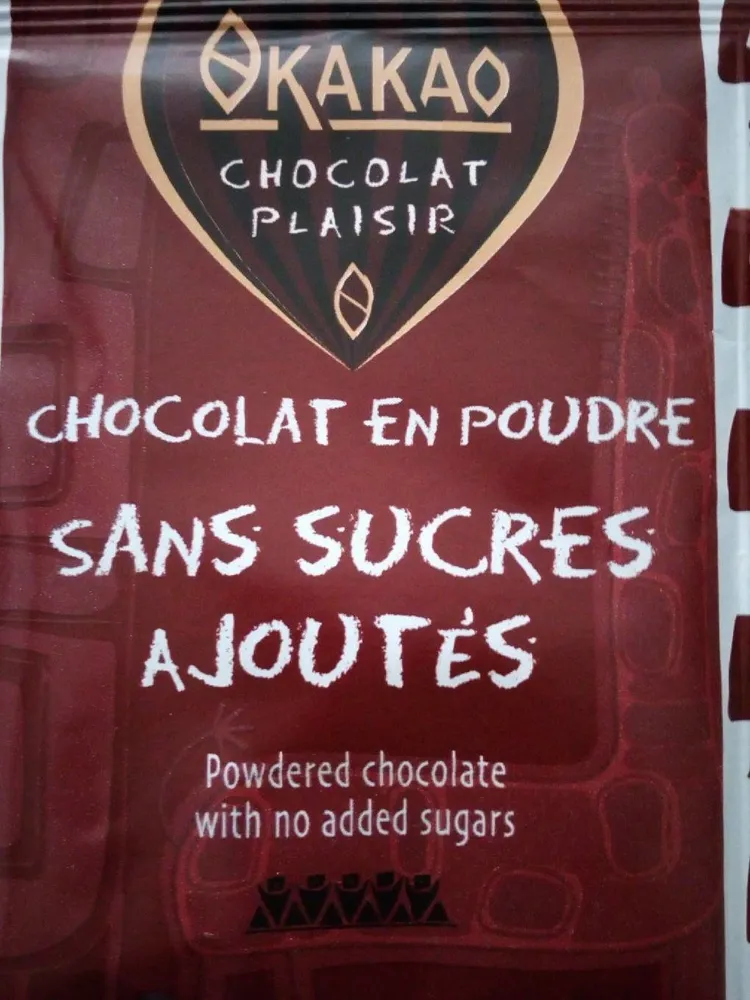 Okakao chocolat plaisir en poudre