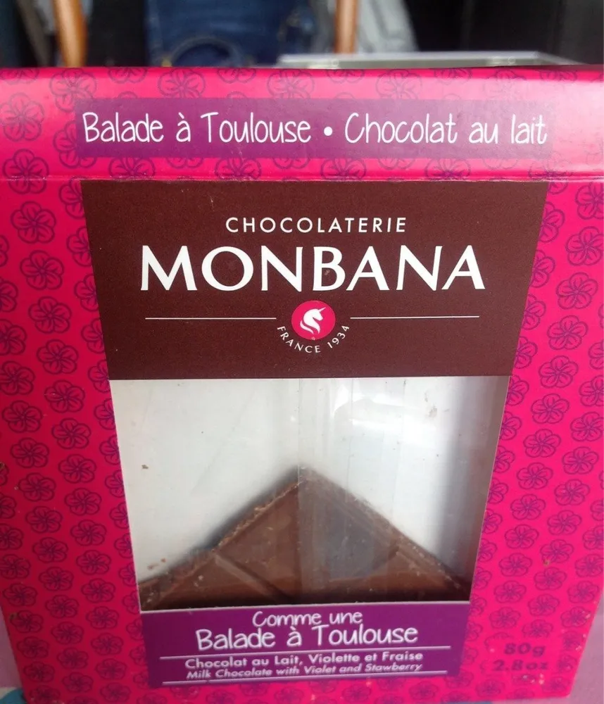Tablette Monbana La Toulousaine 80 g