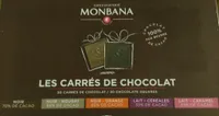 Les carrés de chocolat