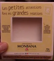 Tablette de chocolat noir à la fleur de sel