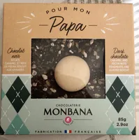 Chocolat noir eclat caramel et noix de pecan