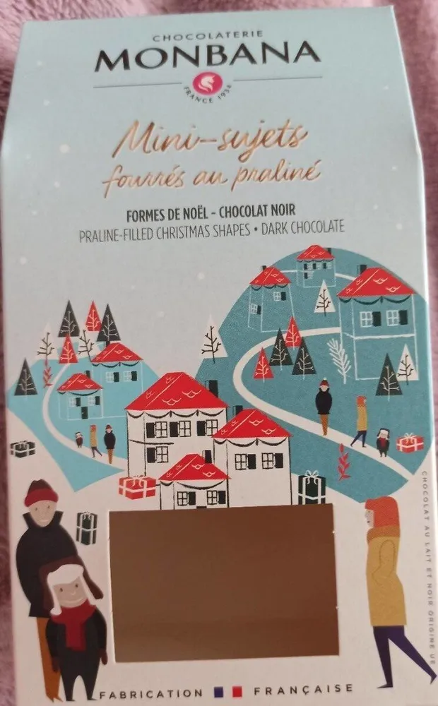 Mini sujets fourrés au praliné