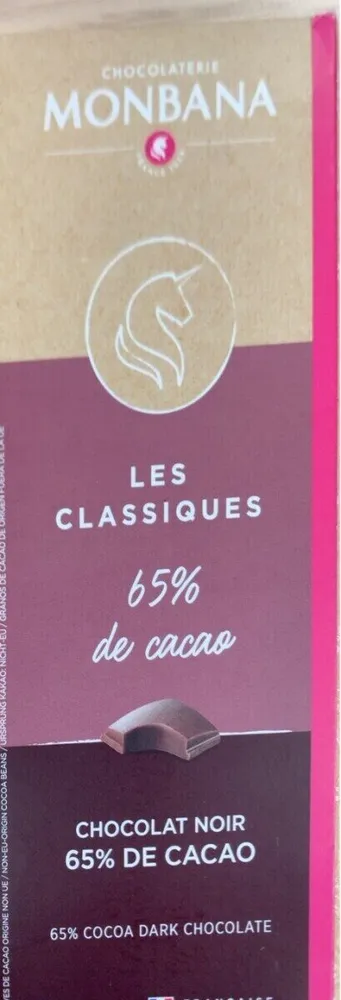 Les classiques Chocolat noir 65%