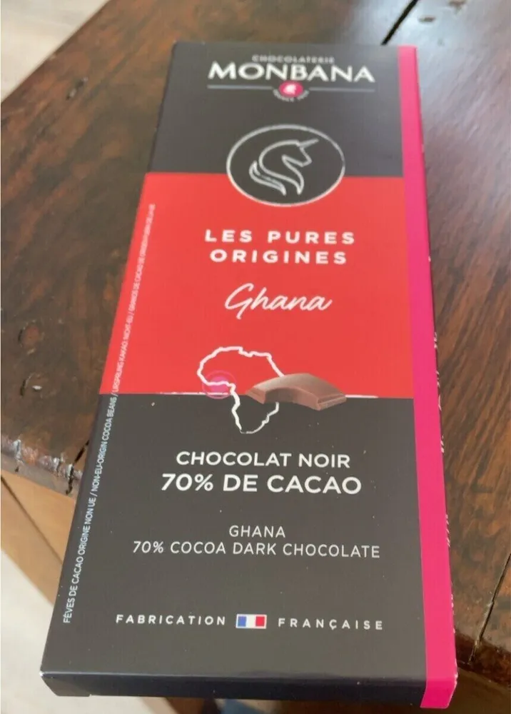 Chocolat noir 70% cacao