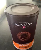 Poudre Chocolat chaud aromatisé Orange
