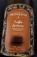 Truffes fantaisie noir caramel
