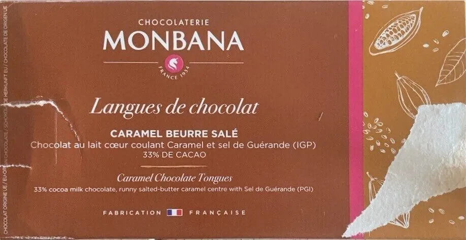 Langues de chocolat
