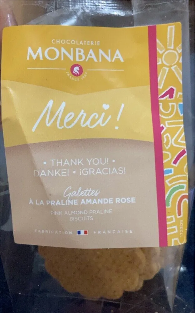 Galette a la praline amande rose