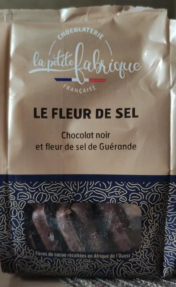 Chocolat noir et fleur de sel de Guérande